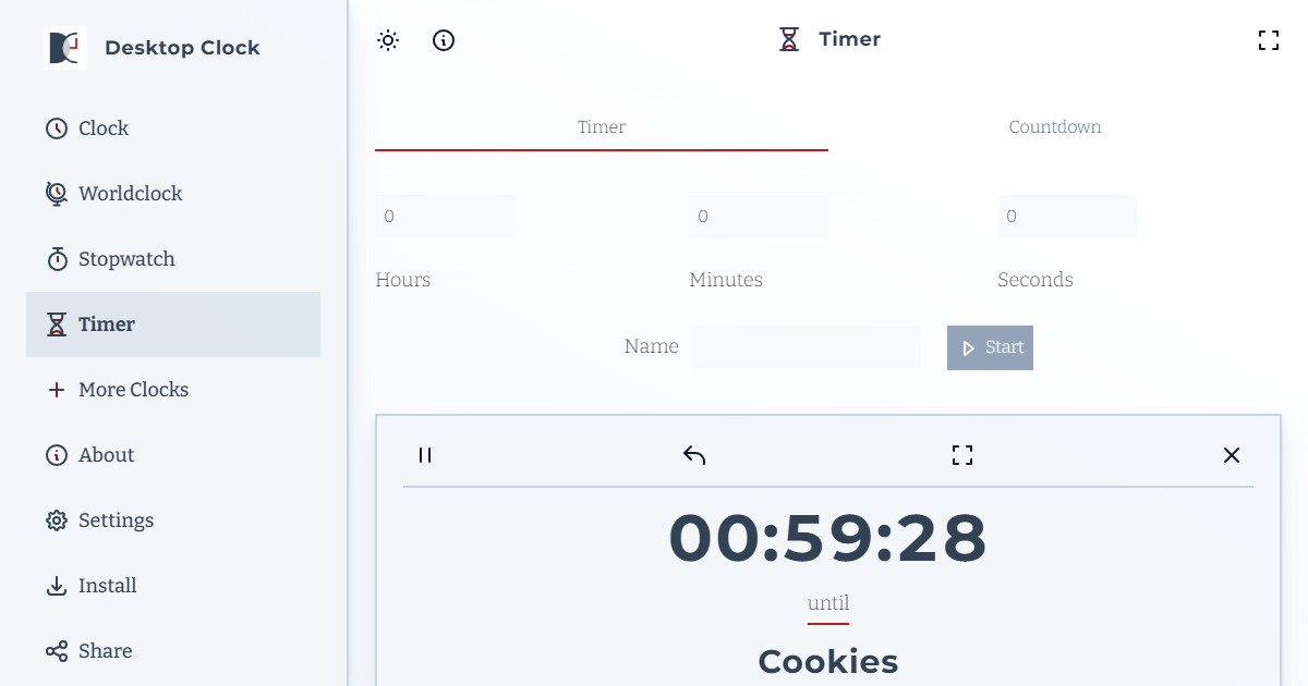 file timer